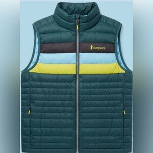 Cotopaxi WOMAN’S' Teal Colorblock Puffer Vest